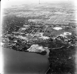 North of Woolen Mill, Inner harbour, remains of smelters  including Cataraqui Swamp. - V25.6-1-9-23