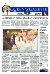 Queen's Gazette - 2008-02-11