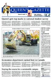 Queen's Gazette - 2009-10-26