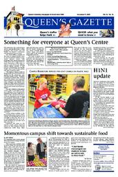Queen's Gazette - 2009-11-09