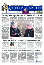Queen's Gazette - 2010-02-22