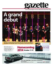 Queen's Gazette - 2014-10-07