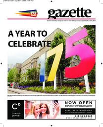 Queen's Gazette - 2016-08-30