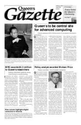 Queen's Gazette - 2000-02-22