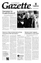 Queen's Gazette - 2000-10-23
