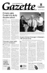 Queen's Gazette - 2000-11-20