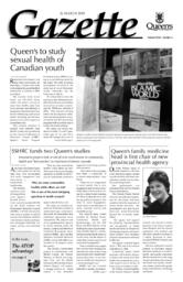 Queen's Gazette - 2001-03-26