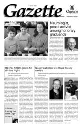 Queen's Gazette - 2001-05-07