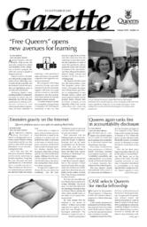 Queen's Gazette - 2001-09-10