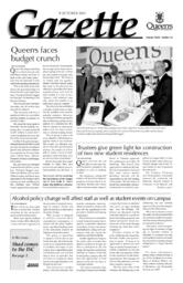 Queen's Gazette - 2001-10-09