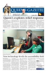 Queen's Gazette - 2005-01-24