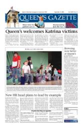Queen's Gazette - 2005-09-12