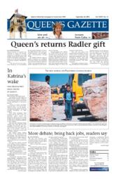 Queen's Gazette - 2005-09-26