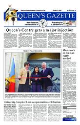 Queen's Gazette - 2006-10-10