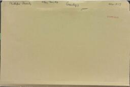 Phillips Family Genealogy 1832, 1977 Kitley Township