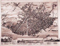Brosius Map of Kingston, 1875 - V23 Maps-Brosius-2