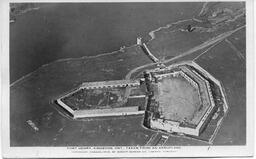 Old Fort Henry - Aerial view - V23 MilB-OFH-10