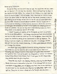 Letter - Whalley to Cece - verso