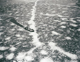 Wolfe Island Ferry Stuck in Ice - V25.5-2-1