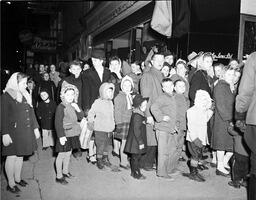 Line Up in Front of Abramsky's Department Store - V25.5-7-31