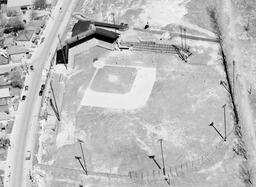 Aerial. Division Street and Megaffin Stadium - V25.5-8-436