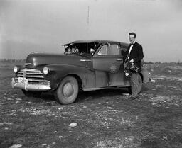 George Lilley and Chevrolet Sedan Delivery - V25.5-20-144