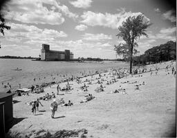 Lake Ontario Park Swimming Beach and Grain Elevators - V25.5-27-19