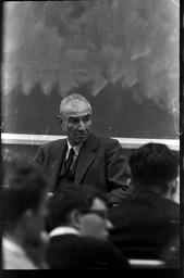 Dr. J. Robert Oppenheimer at Queen's - V25.5-33-107.2