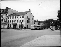 British American Hotel on Corner of Clarence Street and King Street - V25.5-34-26.1 C