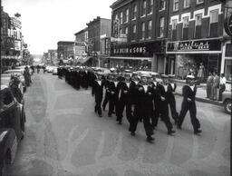 Naval Parade of Sea Cadets on Princess Street - V25.5-37-82.22 C