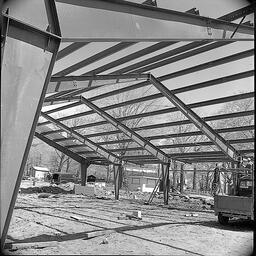 Steelwork, New Pavilion, Lake Ontario Park - V25.5-42-172 - 1 of 2