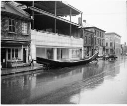 Stormy Weather. Front of Chown's New Store Blown Down. - V25.5-2-246