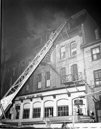 Fire at British American Hotel at 42-52 Clarence Street - V25.5-18-61 - 1 of 2