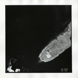 West tip of Simcoe Island (Flight Line 53-4407, Roll [34], Photo Number 182)