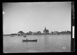 [Rowboat on the Water off Carleton Island, N.Y., U.S.A.]