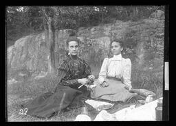 [Two Women at a Picnic]