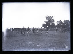 [Military Camp Practising Swordfighting (possibly RCHA)]