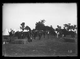 [Military Camp with Lines of Horses (possibly RCHA)]