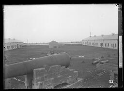 [Advance Battery of Fort Henry Looking Towards Interior of Fort, Kingston]