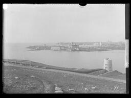[R.M.C. and Kingston from Fort Henry Hill]