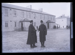[Soldiers Infront of Barracks]